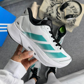 Tênis Adidas Adizero Boston 13 - Branco / Verde Água