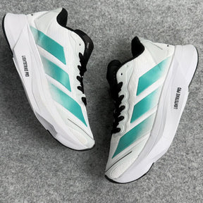 Tênis Adidas Adizero Boston 13 - Branco / Verde Água