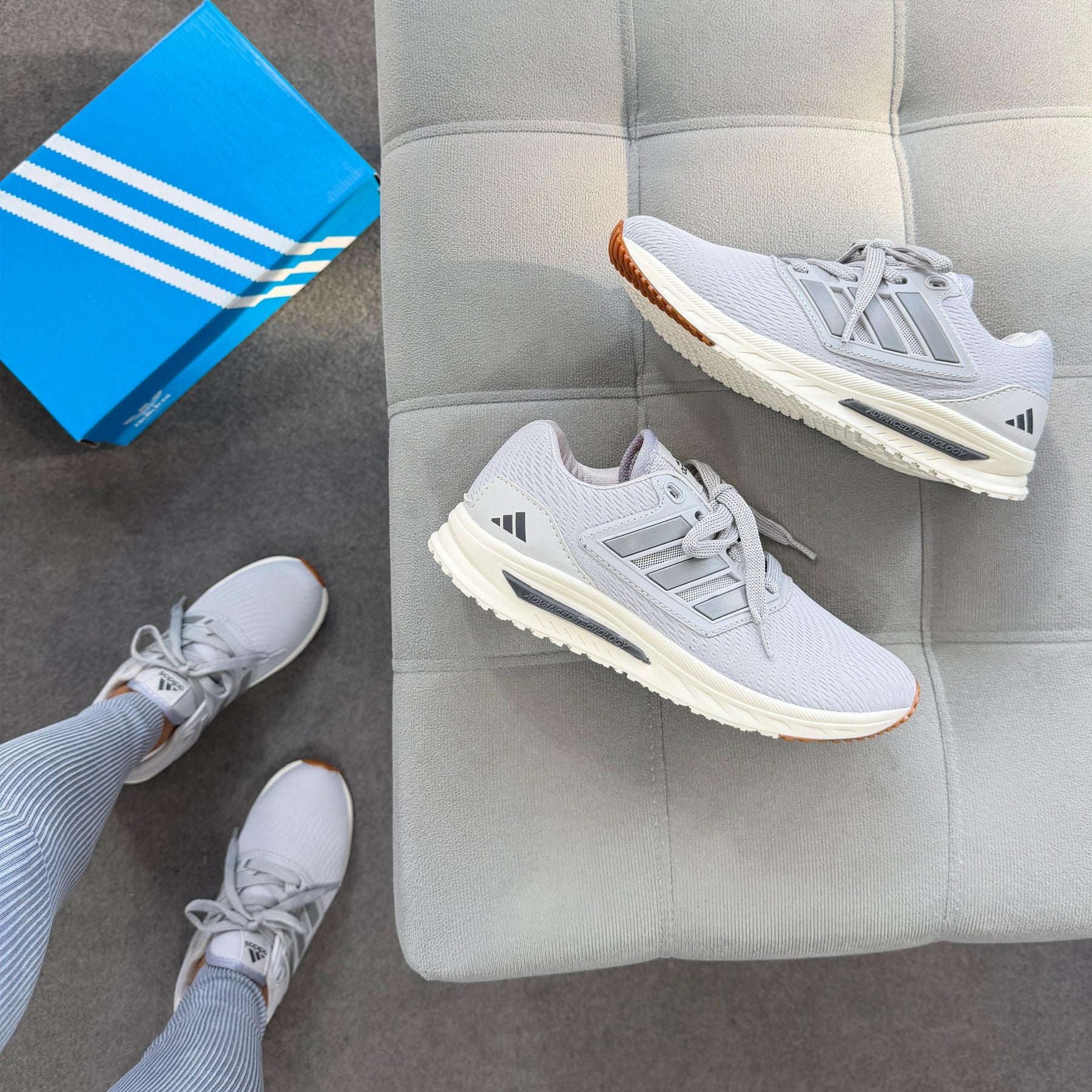 Tênis Adidas Advanced - Cinza