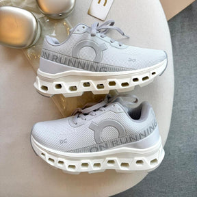 Tênis On Running Cloudmonster 2 - Cinza / Branco