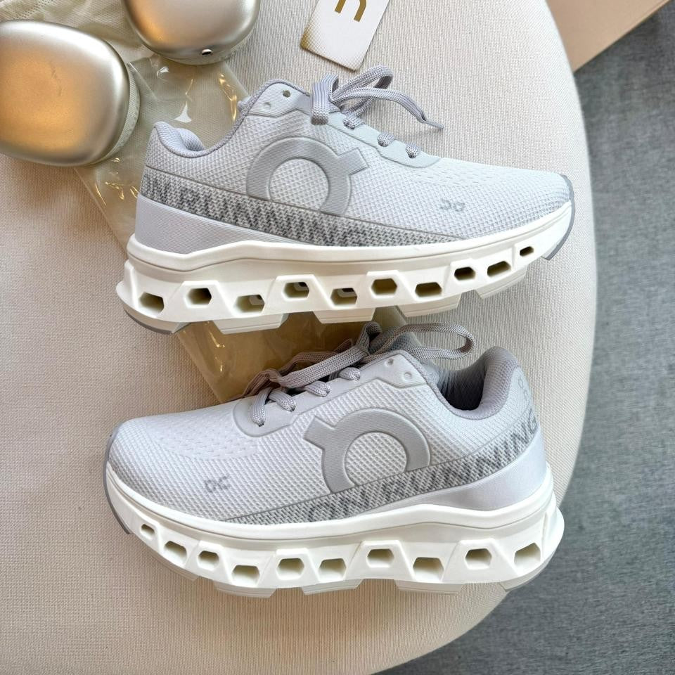 Tênis On Running Cloudmonster 2 - Cinza / Branco