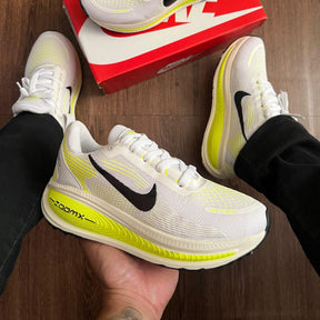 Tênis Nike Zoom X Vomero 18 - Branco / Verde Limão