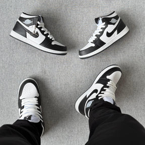 Tênis Nike Air Jordan High - Branco / Preto