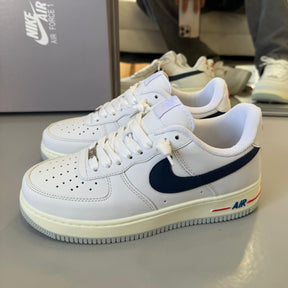 Tênis Nike Air Force - Branco Marinho Off White