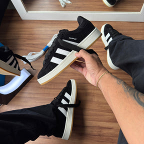 Tênis Adidas Campus - Preto / Branco
