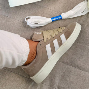 Tênis Adidas Campus - Bege / Branco
