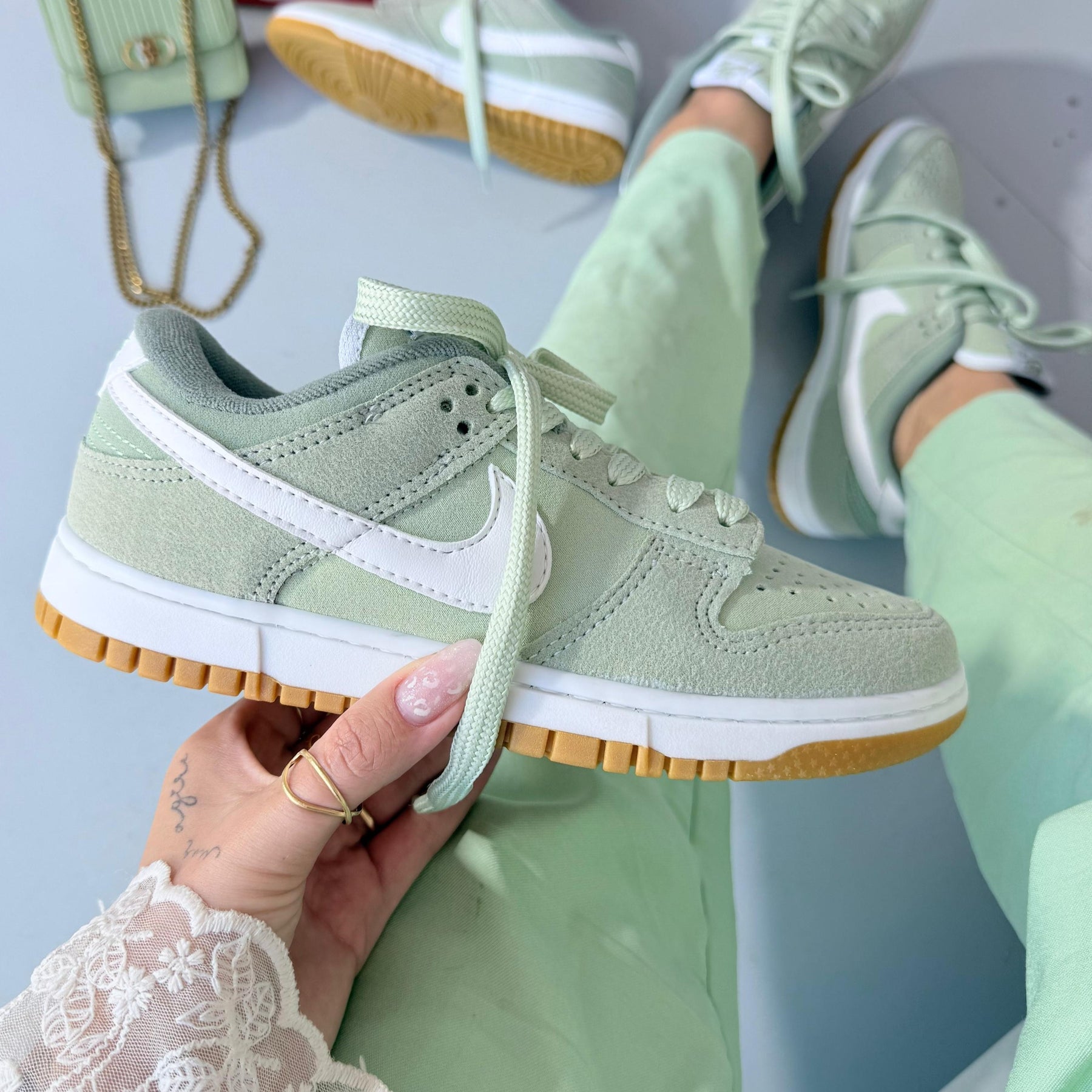 Tênis SB Dunk Low Prime - Menta
