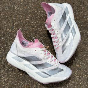 Tênis Adidas Adizero Adios Pro 4 - Branco / Rosa / Prata