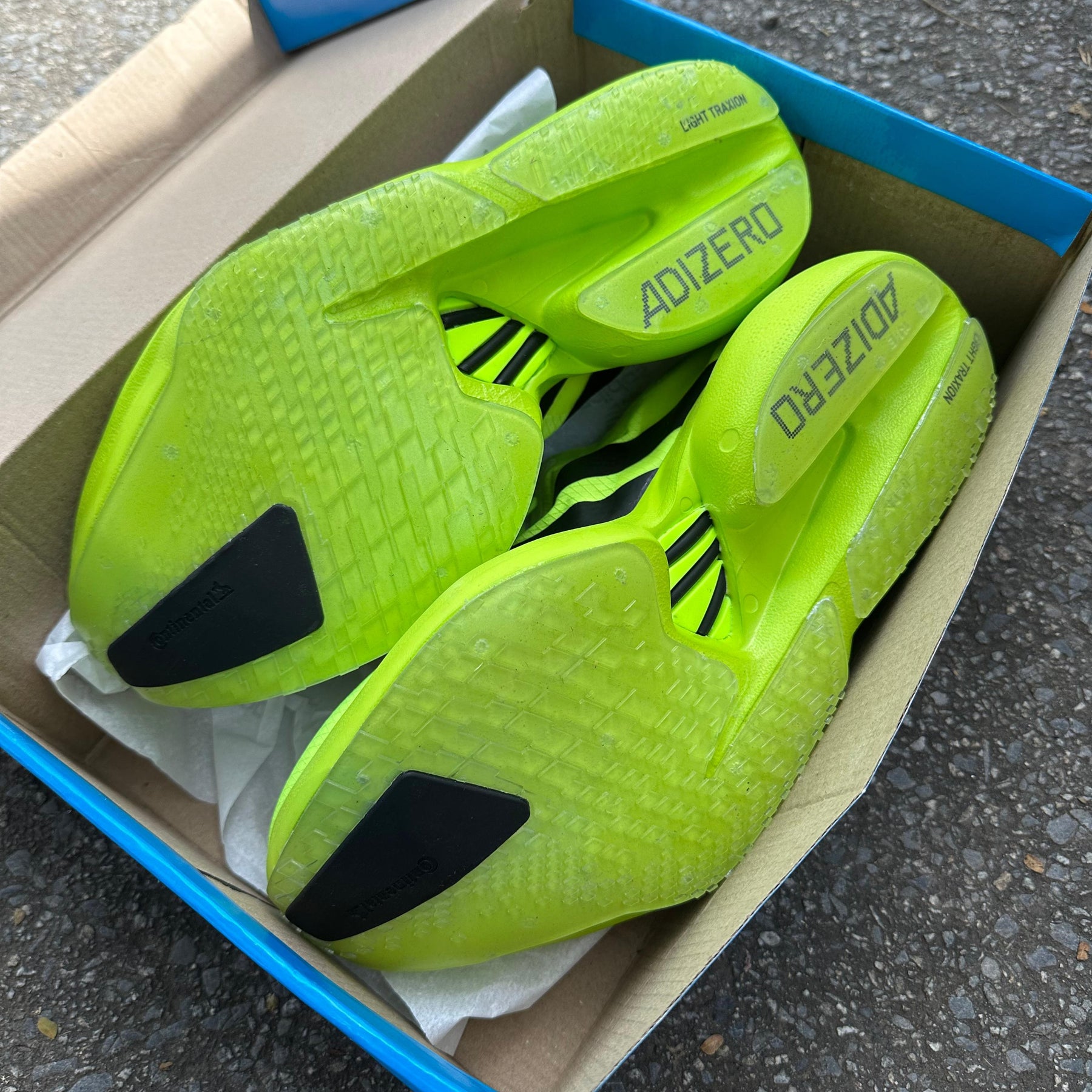 Tênis Adidas Adizero Adios Pro 4 - Verde Neon / Preto