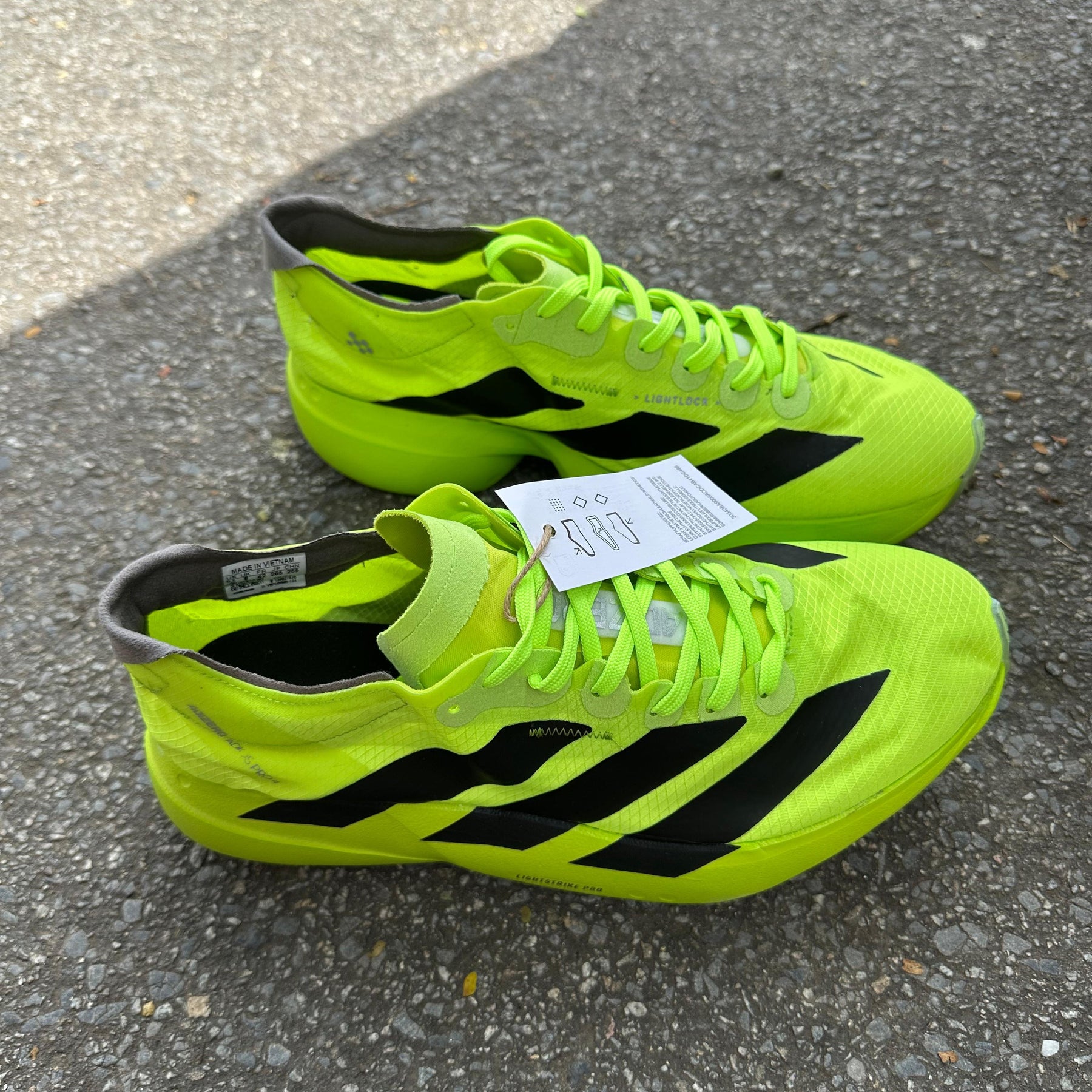 Tênis Adidas Adizero Adios Pro 4 - Verde Neon / Preto