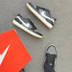 Tênis Nike Dunk Low Pro Luxo - Preto / Grafite / Caramelo