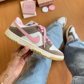 Tênis Dunk Low Pro Luxo - Rato / Rosa