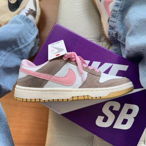 Tênis Dunk Low Pro Luxo - Rato / Rosa