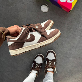 Tênis Dunk Low Pro Luxo - Café Camurça