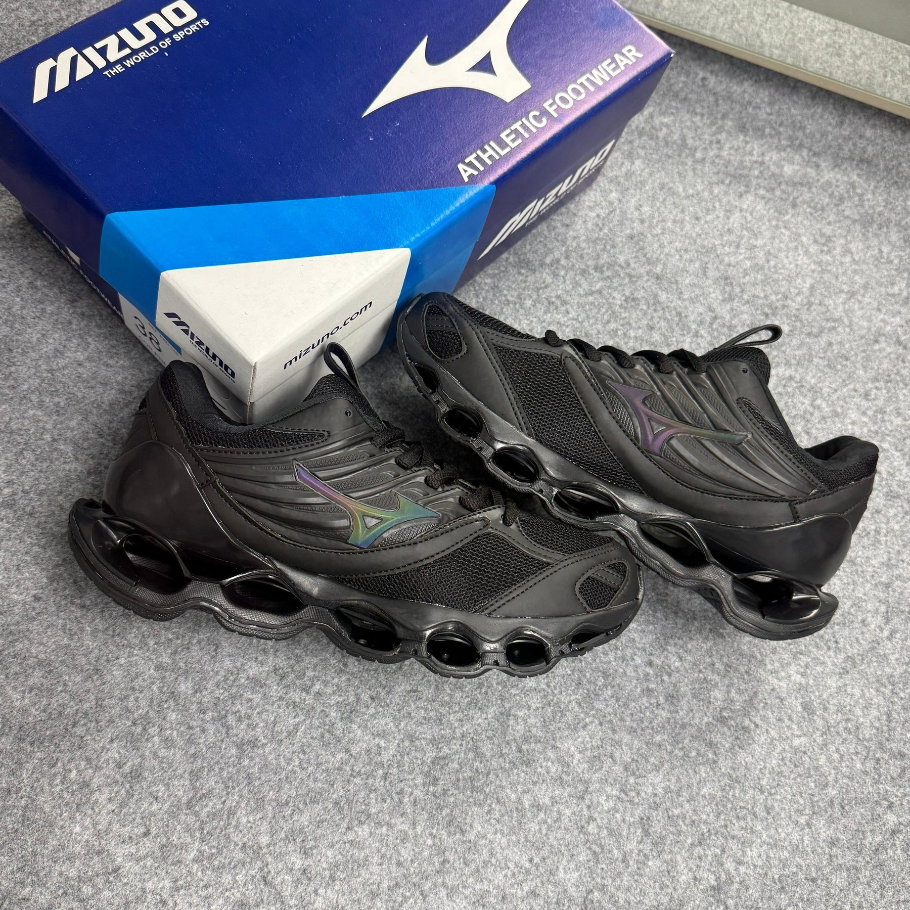 Tênis Mizuno Pro 13 S - Preto - [Refletivo]