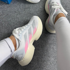 Tênis Adidas Adizero Adios Pro 4 Basic - Branco / Rosa