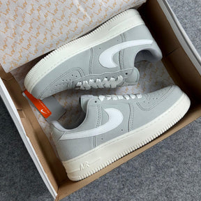 Tênis Air Force Linha Luxo - Cromo Branco