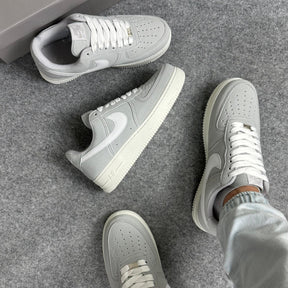 Tênis Air Force Linha Luxo - Cromo Branco