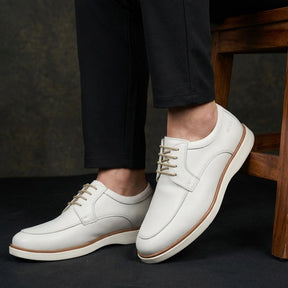 Sapato OXFORD Hugo Boss - Branco [Couro Legítimo]