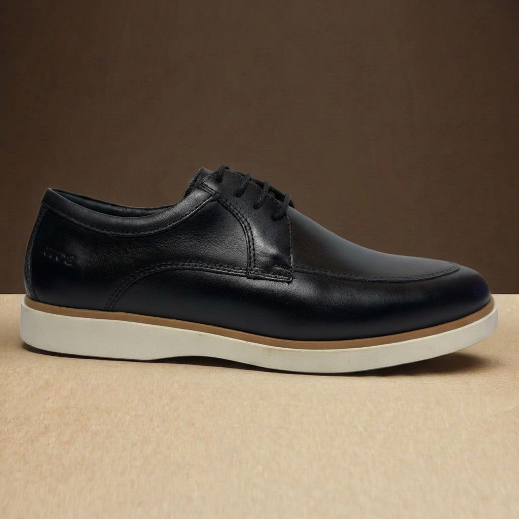 Sapato OXFORD Hugo Boss - Preto Gelo [Couro Legítimo]