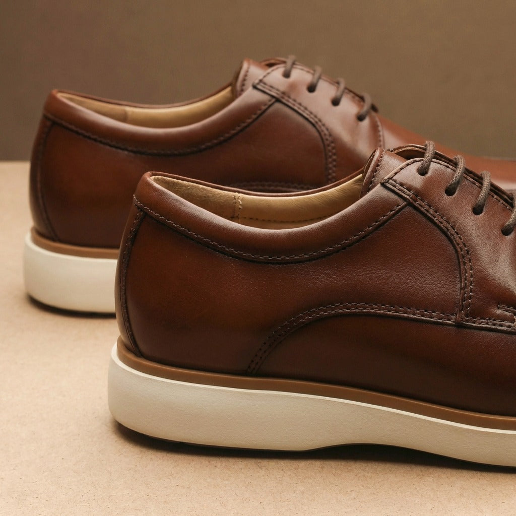 Sapato OXFORD Hugo Boss - Caramelo [Couro Legítimo]