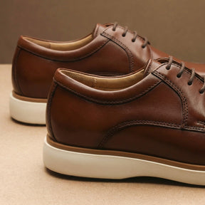 Sapato OXFORD Hugo Boss - Caramelo [Couro Legítimo]
