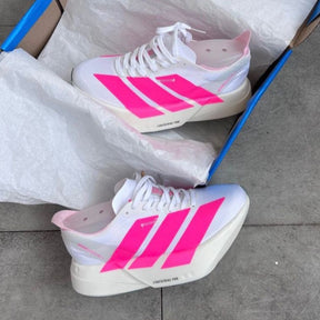 Tênis Adidas Adizero Adios Pro 4 - Branco / Pink / Verde