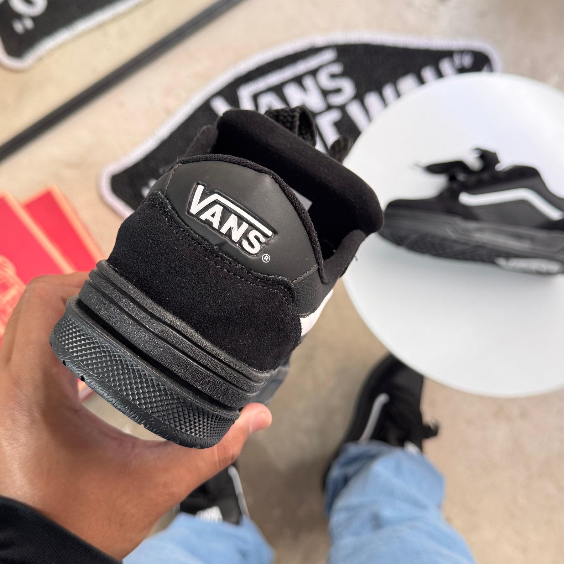 Tênis Vans Hylane Prime - Preto / Preto