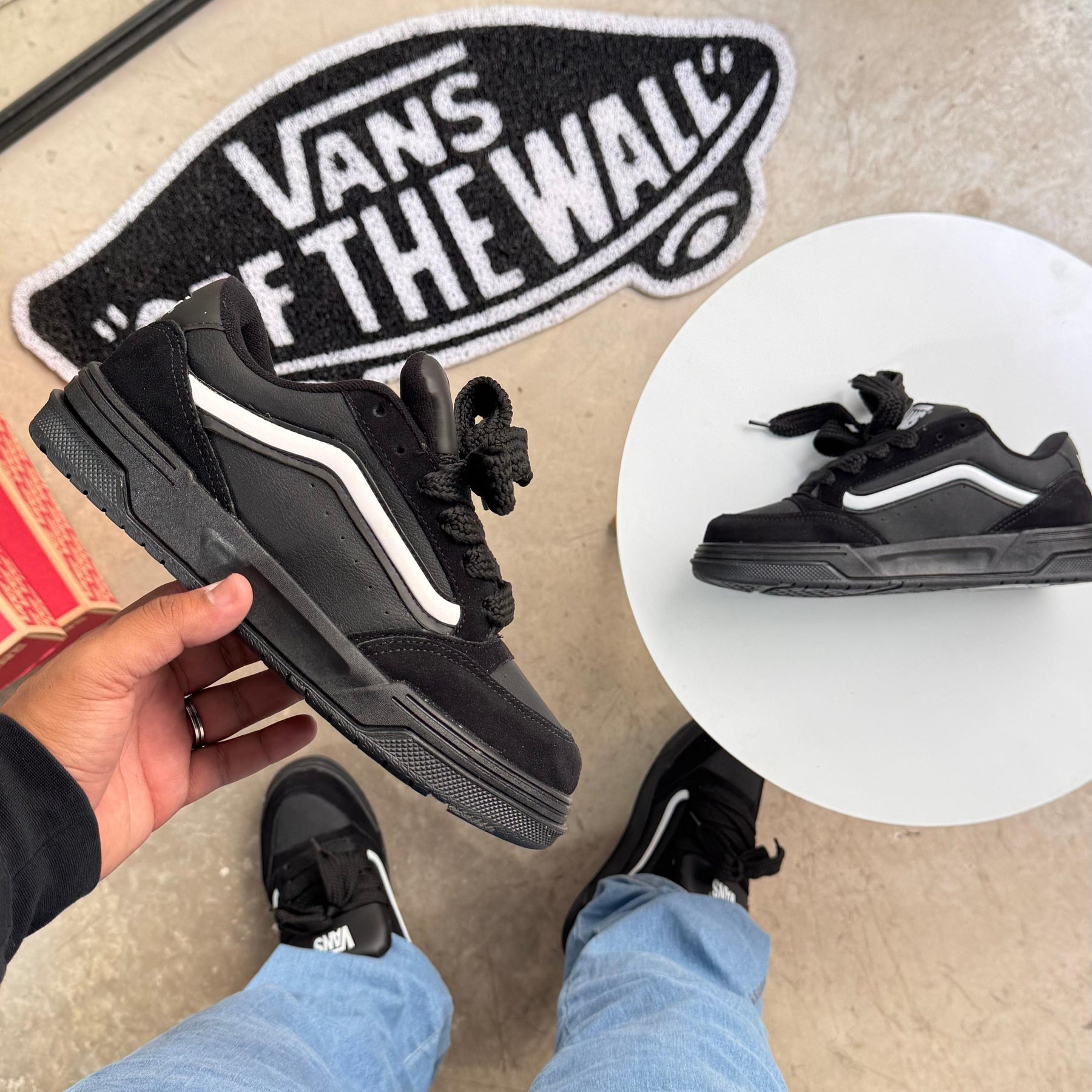 Tênis Vans Hylane Prime - Preto / Preto