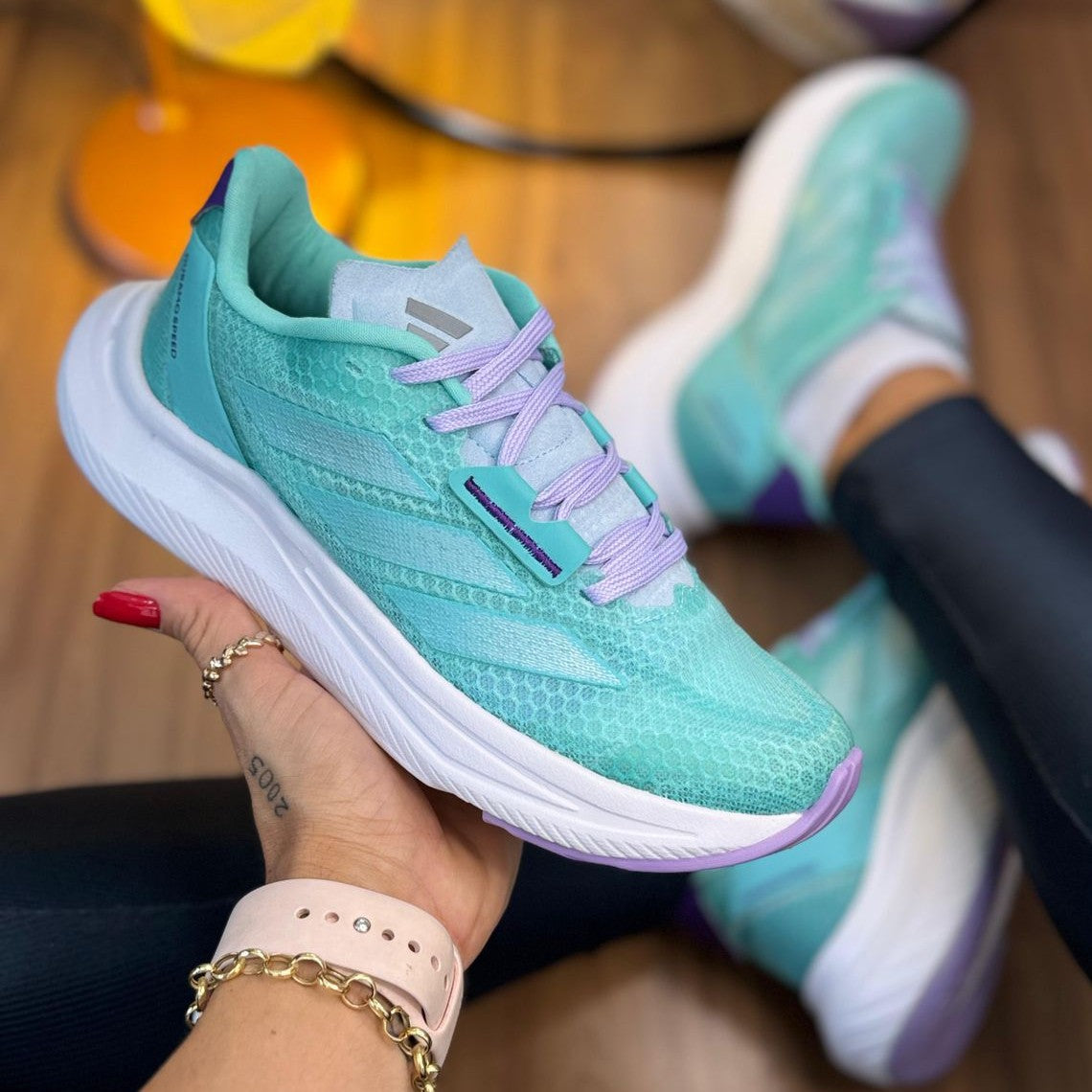 Tênis Adidas Duramo SL 2 - Ciano