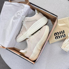 Tênis Casual Quenz  Miu Miu - Off / Off