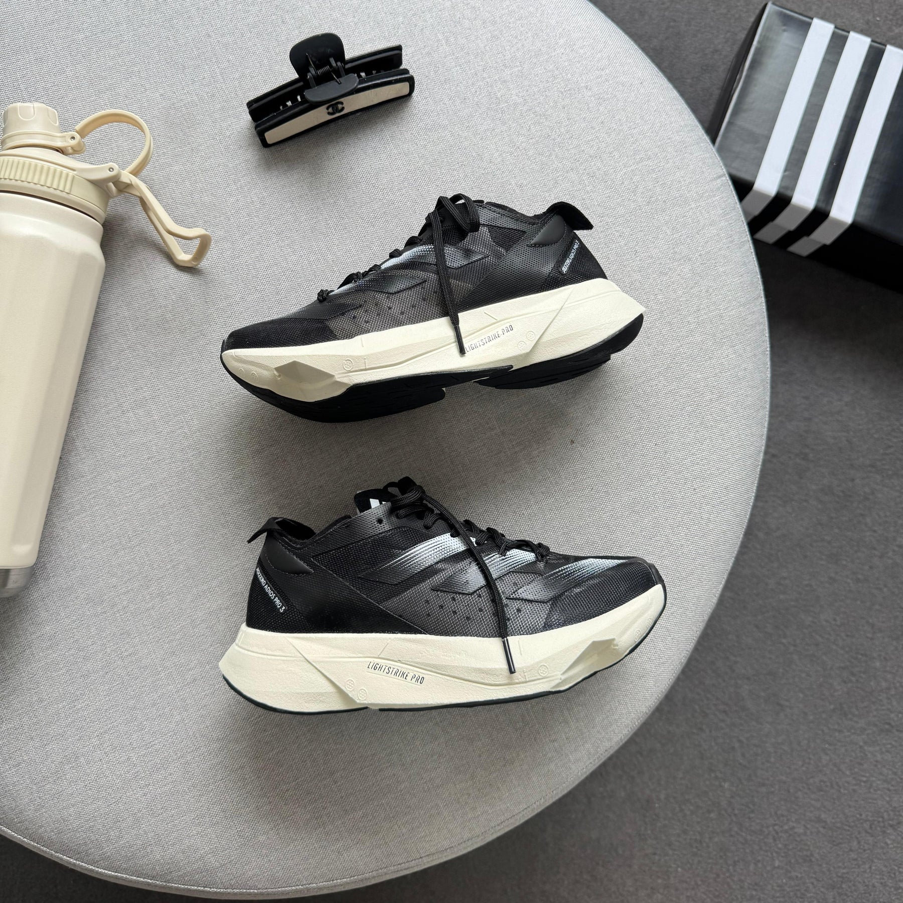 Tênis Adidas Adizero Adios Pro 3 - Preto / Branco