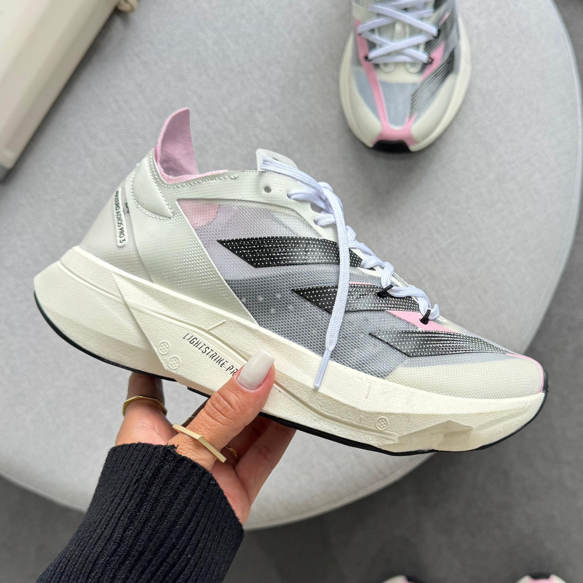 Tênis Adidas Adizero Adios Pro 3 - Cinza