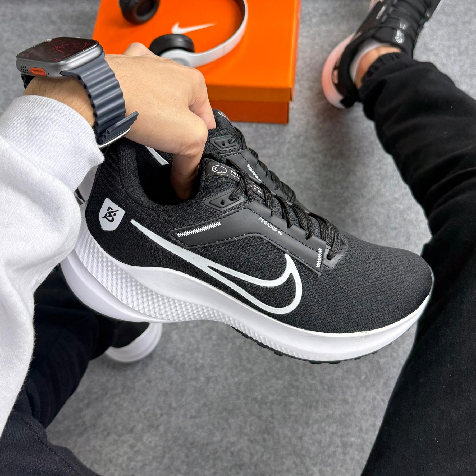 Tênis Nike Pegasus 40 - Preto