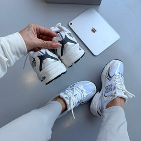 Tênis New Balance 530 Retrô - Branco / Chumbo
