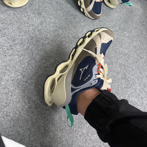 Tênis Mizuno Wave Beta 2 - Creme / Marinho - [Refletivo]
