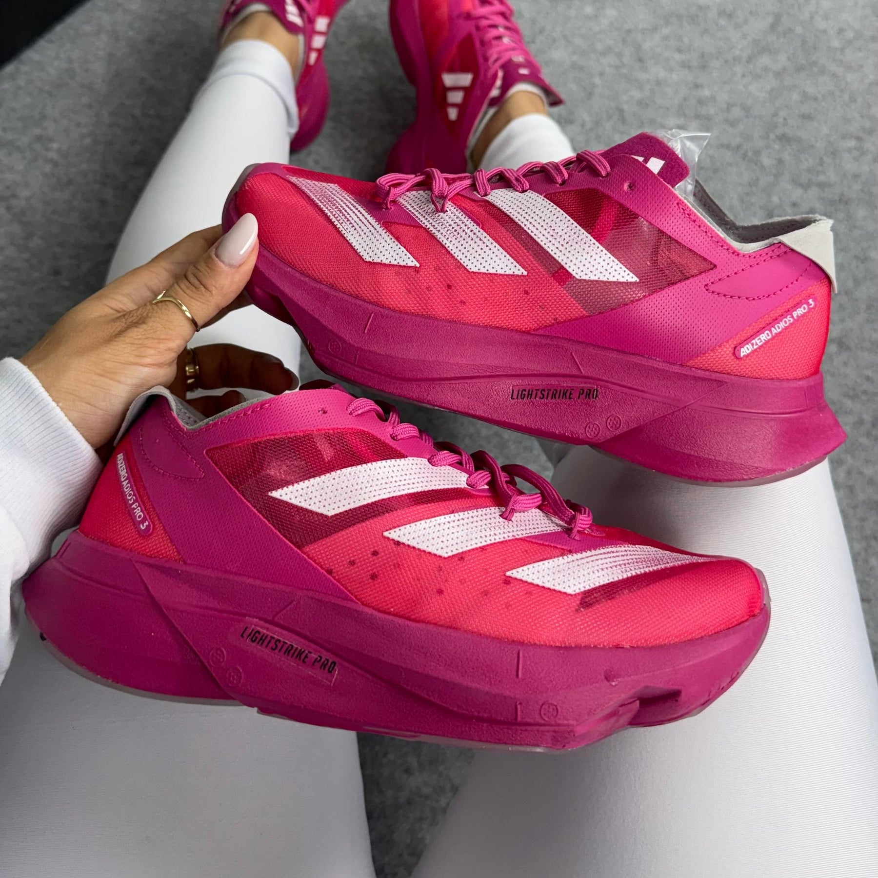 Tênis Adidas Adizero Adios Pro 4 - Pink