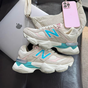 Tênis New Balance 9060 - Bege / Azul / Rosê