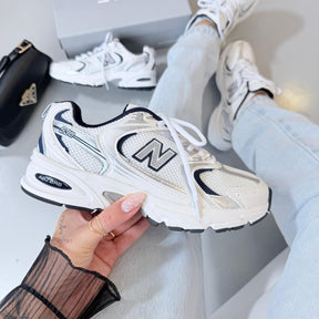 Tênis New Balance 530 Retrô - Branco / Marinho