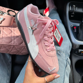 Tênis Puma Speed Cat  - Rosa Bebê