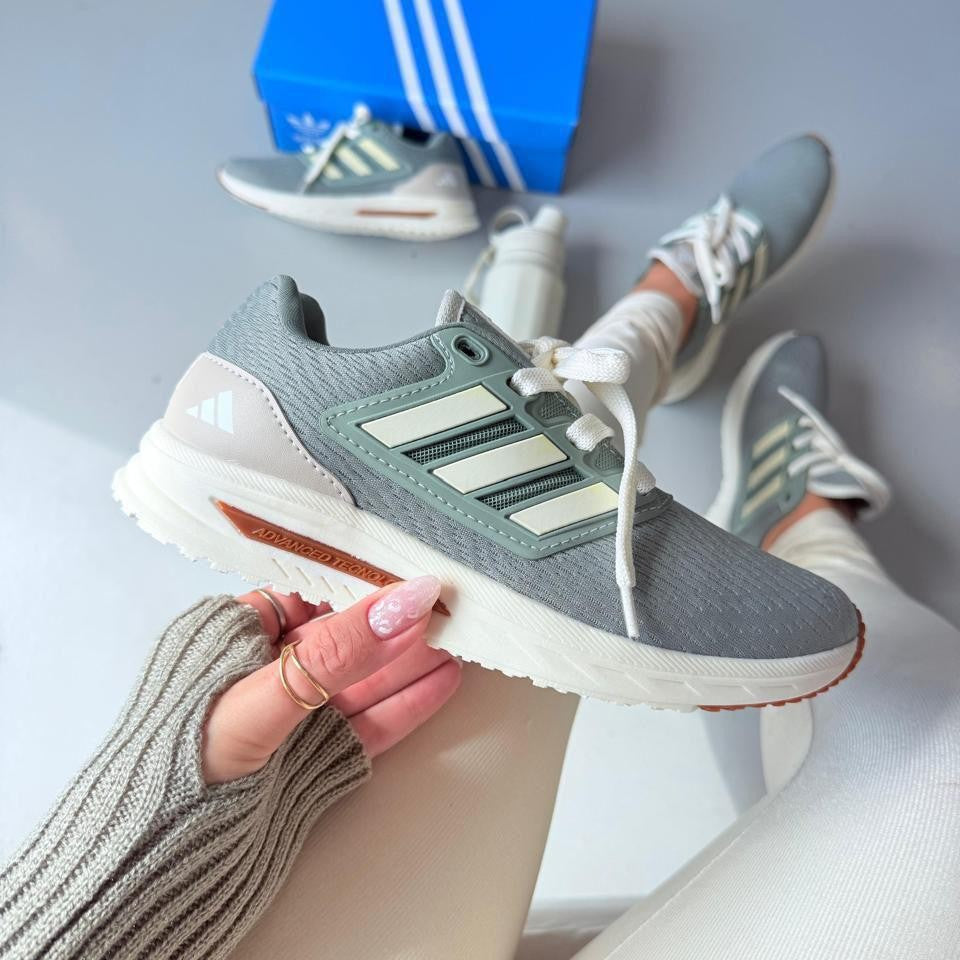 Tênis Adidas A-BOOST - Cinza / Marrom