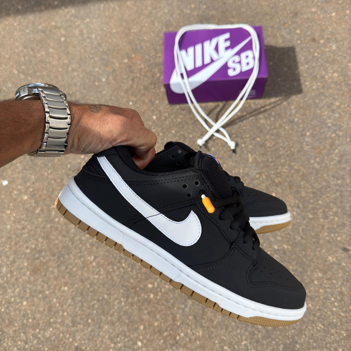 Tênis SB Dunk Linha Prime - Black Gum