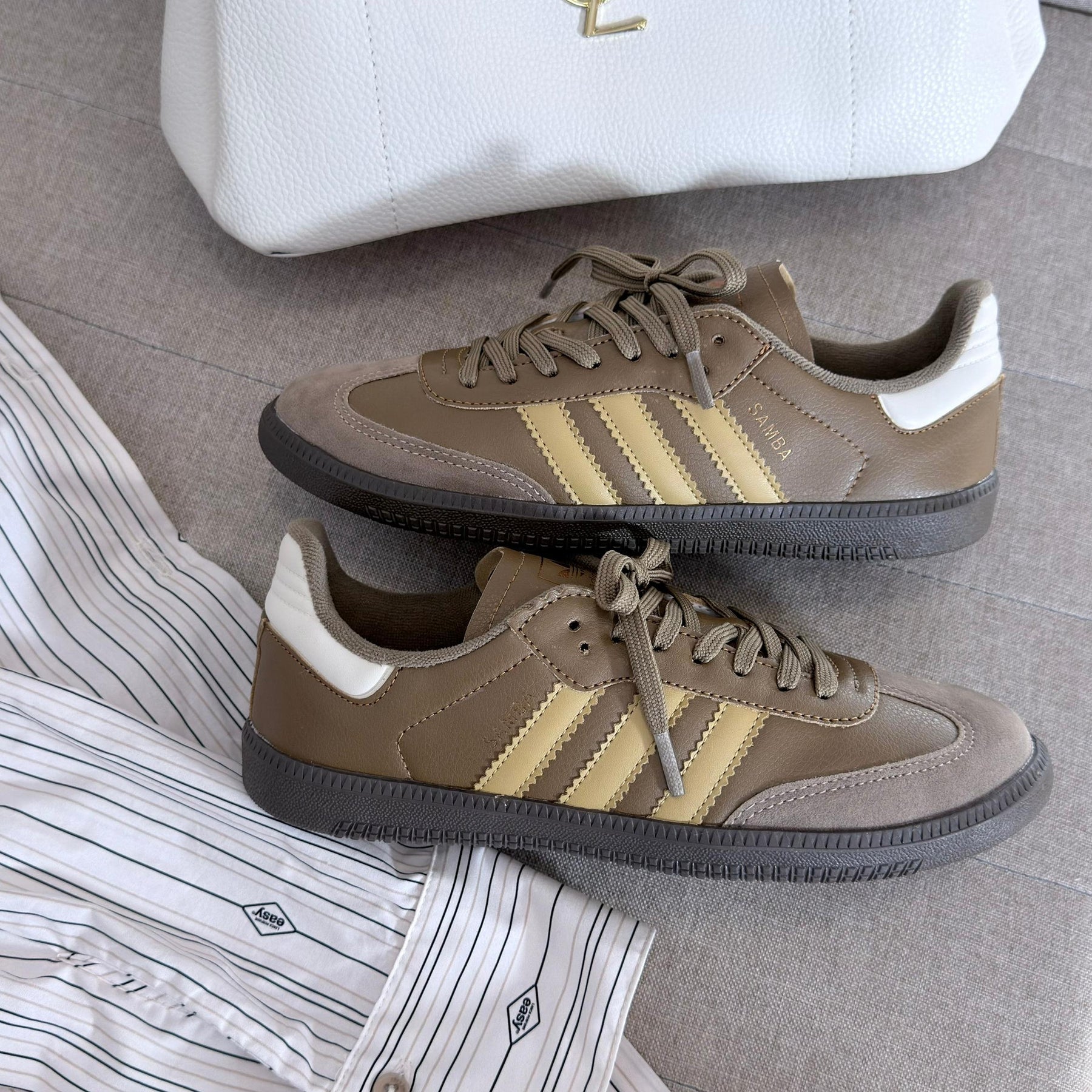 Tênis Adidas Samba Prime - Cappucino