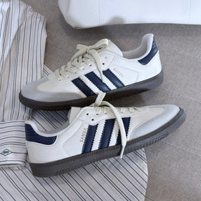 Tênis Adidas Samba Prime - Off White / Marinho