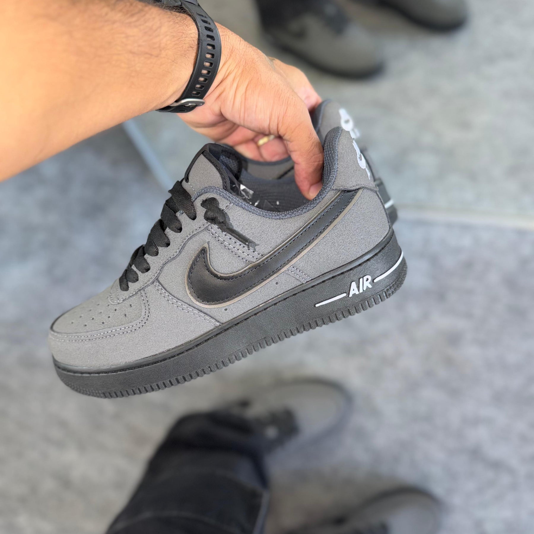 Tênis Air Force Prime - Grafite / Preto