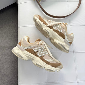 Tênis New Balance 9060 - Off / Caramelo