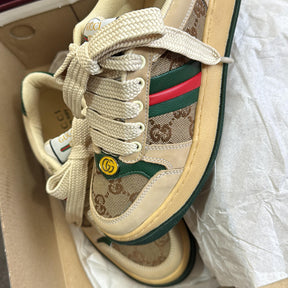 Tênis Gucci Screener - Couro Legítimo