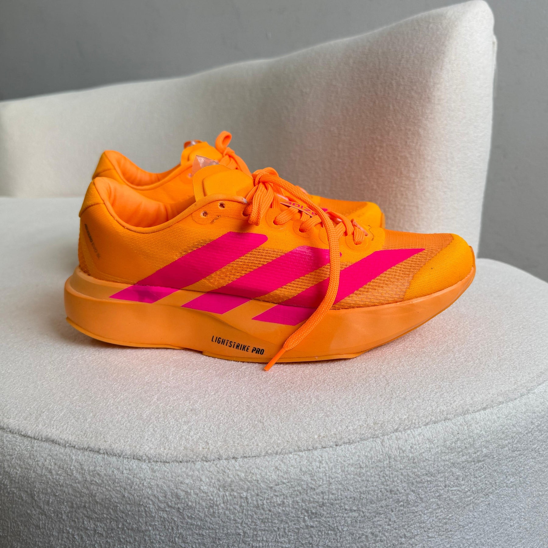 Tênis Adidas Adizero Evo SL - Laranja Pink