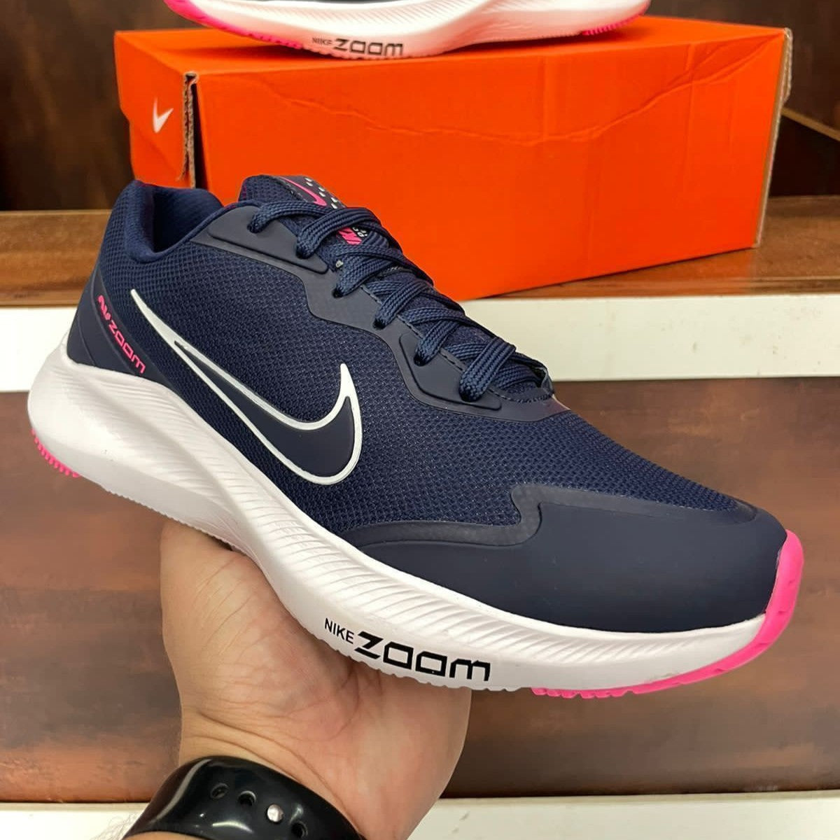 Tênis Nike Zoom 04 - Azul Marinho