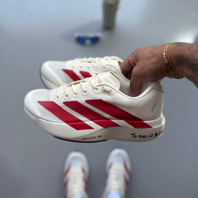 Tênis Adidas Adizero Evo SL - Bege / Vermelho